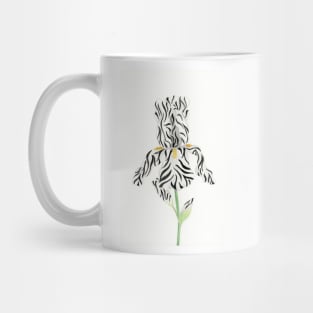 Wild Flowers - Zebra Mug